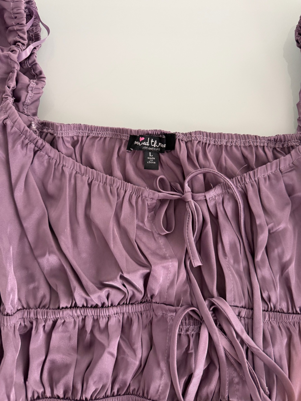 Matilda Jane Lavender Satin Sleep Shorts